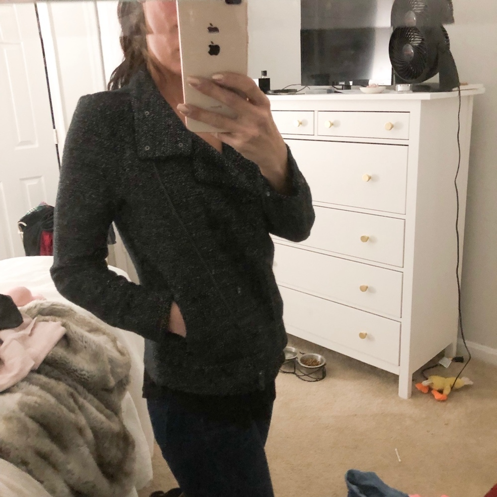 Tweed Moto Jacket - Picture 4 of 6